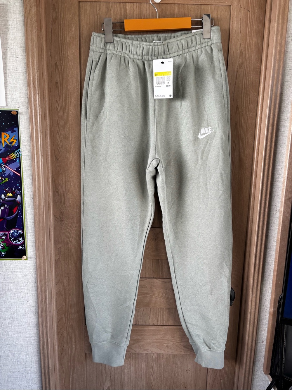 Nike Mens Jogger Sweatpants NEW Size S Sage Green Loungewear